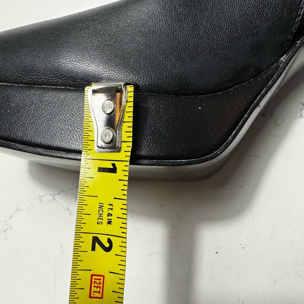 Nine West Black Platform Knee-High Boots – Never Worn - Size 9 - Picture 9 of 12